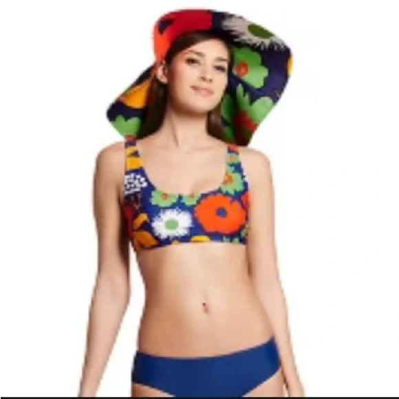 Marimekko x Target Kukkatori print Bikini Set - Top & Reversible Bottoms - Picture 11 of 11